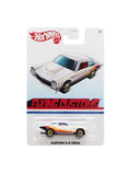 Custom V-8 Vega White '72 Chevy Diecast Car  HOT WHEELS - Flying Customs - 1/64