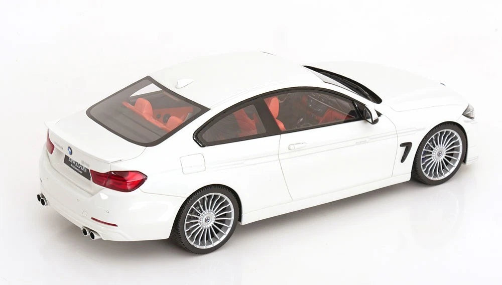 BMW Alpina B4 F32 Bi-Turbo Alpine White GT Spirit 1/18