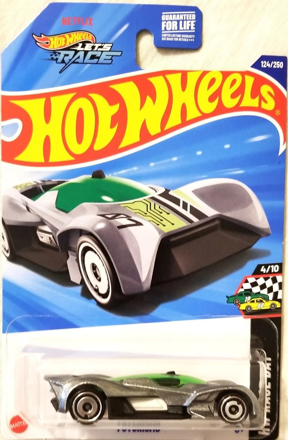 Hot Wheels - 2025 HW Race Day 4/10 Futurismo 124/250 (BBHYY65)