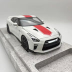 1/18 Nissan GTR R35 50th Anniversary Edition Alloy Openable Car Model MotorHelix
