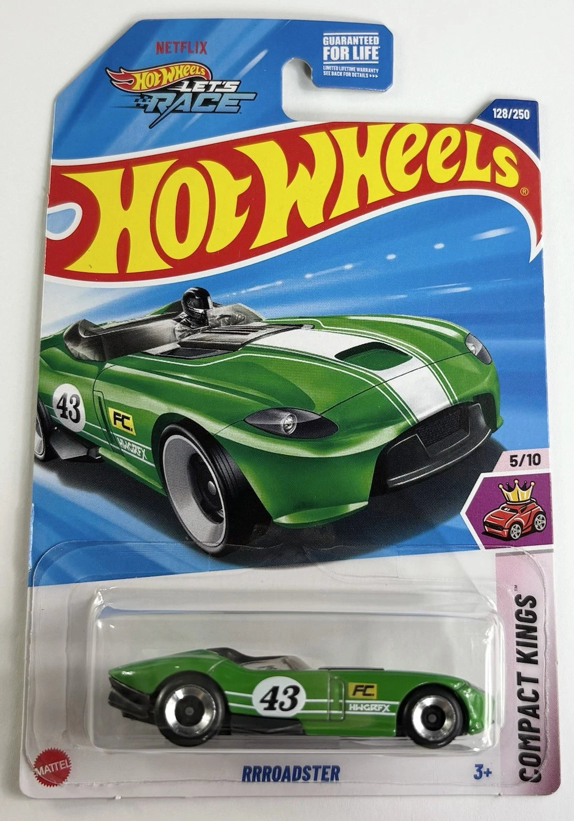 RRRoadster  Hot Wheels Compact Kings 5/10 Green HWGRFX