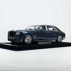 H&H 1/18 Rolls Royce Phantom Series II EWB In Blue Henson Heaven