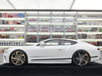 Bentley Continental GTS (Chrome Silver) [Henson&Heaven] 1/18 scale