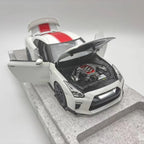 1/18 Nissan GTR R35 50th Anniversary Edition Alloy Openable Car Model MotorHelix