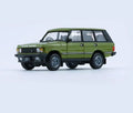 BM Creations 1992 Land Rover Range Classic LSE Green LHD 1:64 Diecast Car