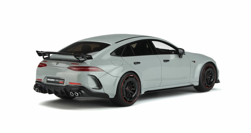Mercedes Benz GT-Class GT63 Rocket Brabus 900 2019 Silver Gt-Spirit 1/18