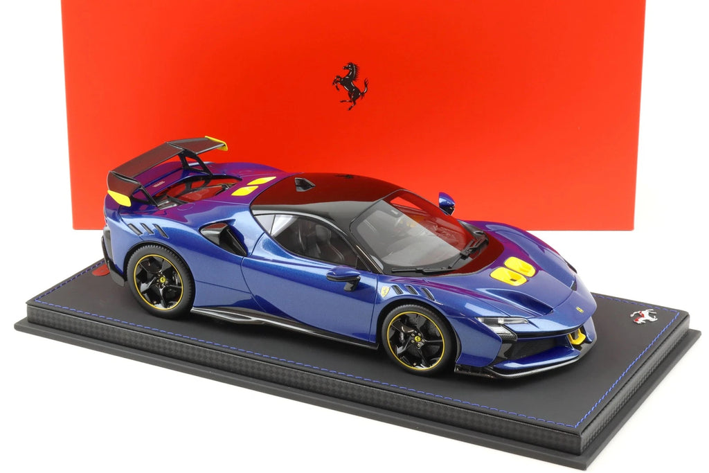 1:18 BBR Ferrari SF90 XX Stradale Blue Tour De France - Limited 80 Pcs.