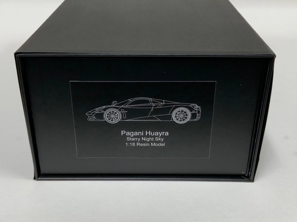 1/18 AB models Pagani Huayra in Starry Night Sky Leather Base 30 pieces