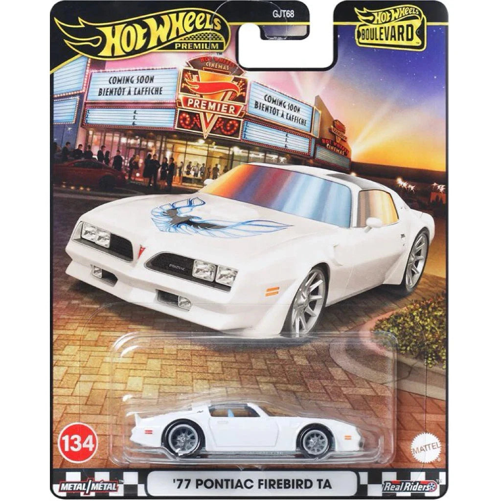 77 PONTIAC FIREBIRD TA INHAND 2025 Hot Wheels Premium Boulevard