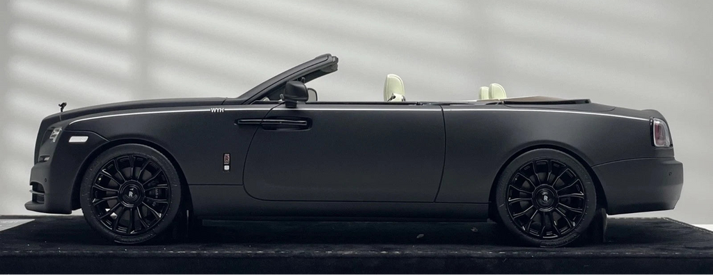 Rolls Royce Dawn (Matte Black) [Henson&Heaven] 1/18 scale