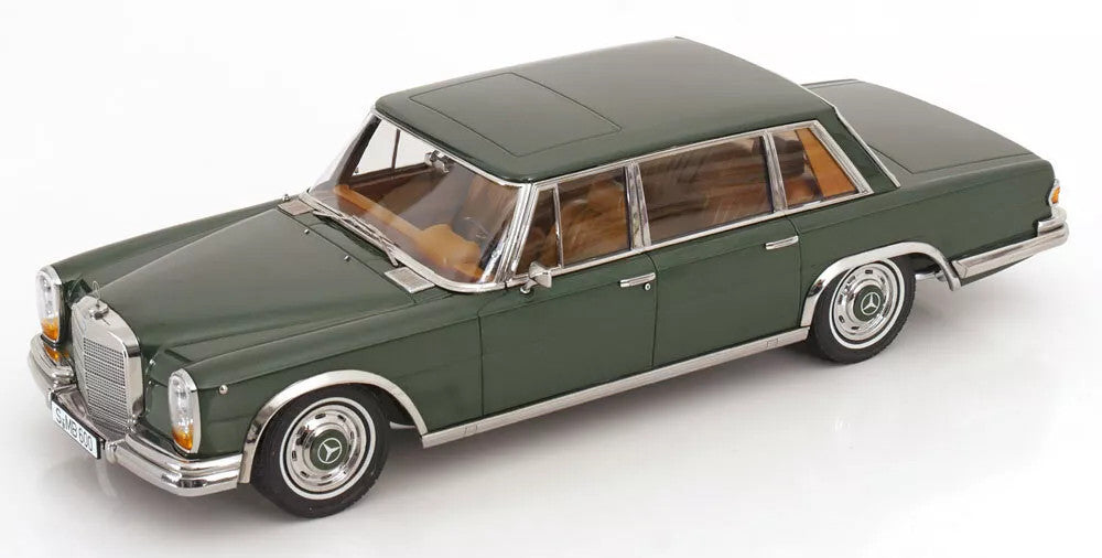 Mercedes-Benz 600 SWB (W100) (Dark Green Metallic) 1963  Diecast Car Model 1/18 KK-Scale