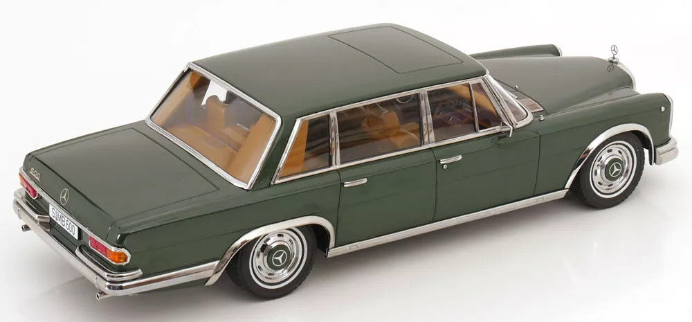 Mercedes-Benz 600 SWB (W100) (Dark Green Metallic) 1963  Diecast Car Model 1/18 KK-Scale