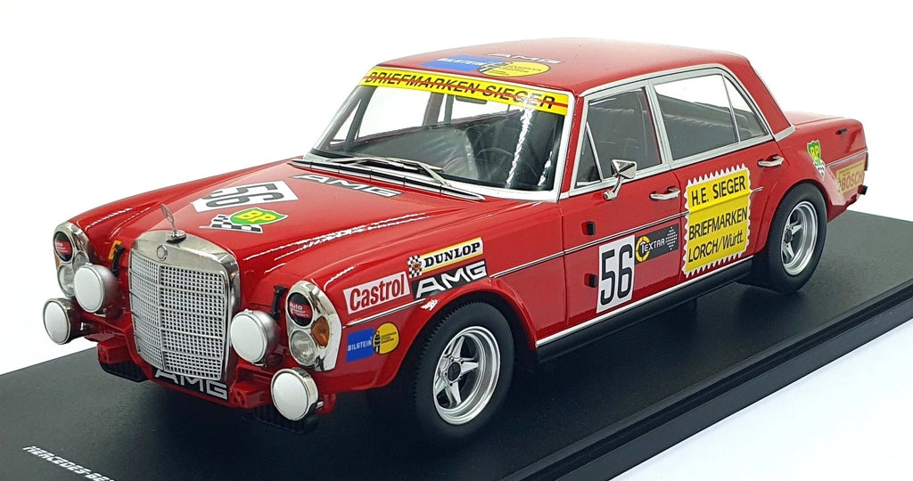 Mercedes 300 SEL 6.8 AMG #56 N'berg 1972 Werk83 1/18 Scale Diecast