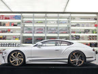 Bentley Continental GTS (Chrome Silver) [Henson&Heaven] 1/18 scale