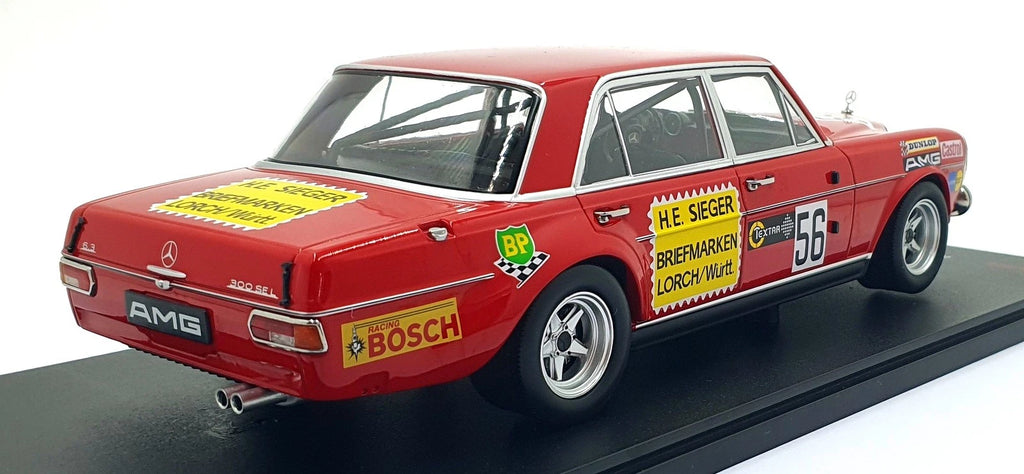 Mercedes 300 SEL 6.8 AMG #56 N'berg 1972 Werk83 1/18 Scale Diecast
