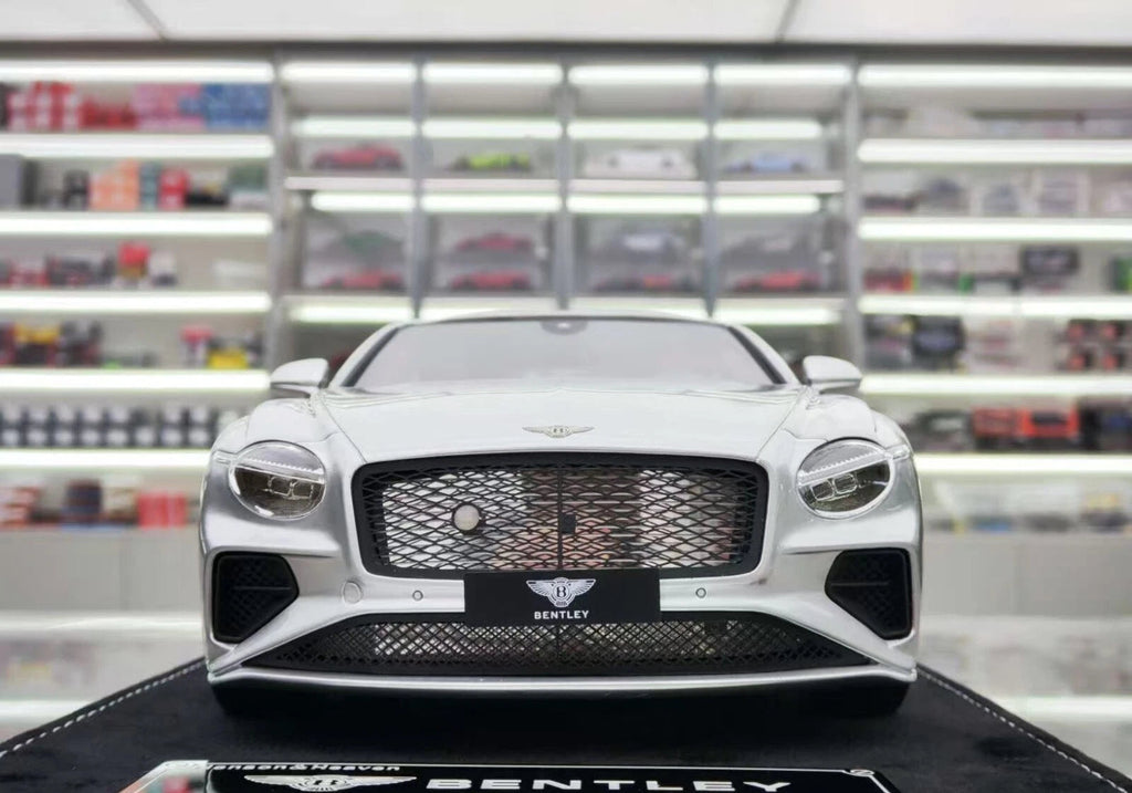 Bentley Continental GTS (Chrome Silver) [Henson&Heaven] 1/18 scale