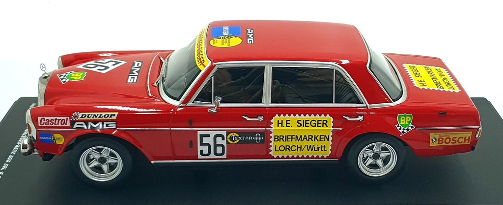 Mercedes 300 SEL 6.8 AMG #56 N'berg 1972 Werk83 1/18 Scale Diecast