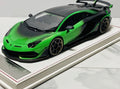 1:18 Davis & Giovanni, Lambo Aventador SVJ, Green w/gold accents