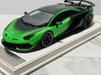 1:18 Davis & Giovanni, Lambo Aventador SVJ, Green w/gold accents