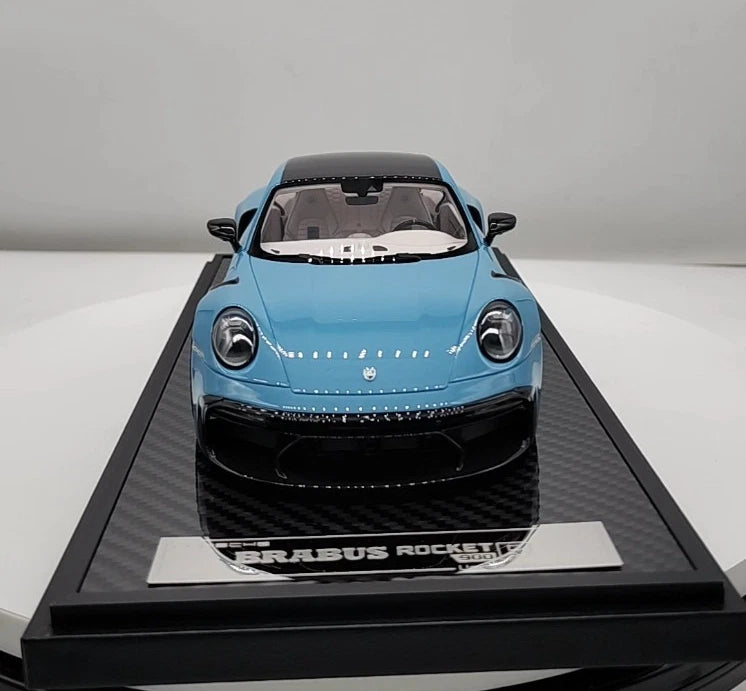 1/18 Porsche Brabus 900 Rocket R / VIP models / limited / Frozen Blue