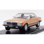 Mercedes 450 SLC 1973 Gold Metallic Model Car KK scale 1 1/18