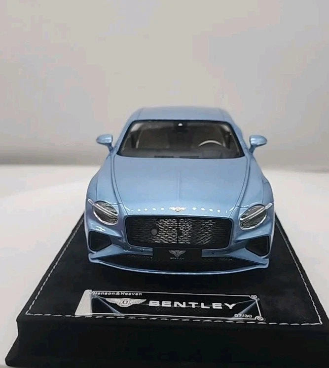 Bentley Continental GTS (Chrome Silver) [Henson&Heaven] 1/18 scale