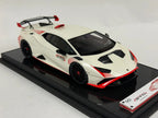 1/18 IVY Lamborghini Huracan STO White Red Accent Carbon