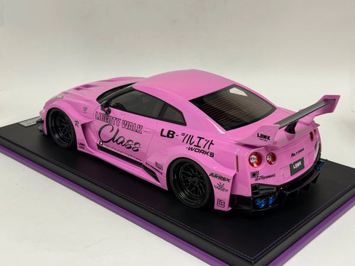 1/12 scale IVY model of the Nissan R35 GT-RR Pink Liberty walk Leather 20 pcs