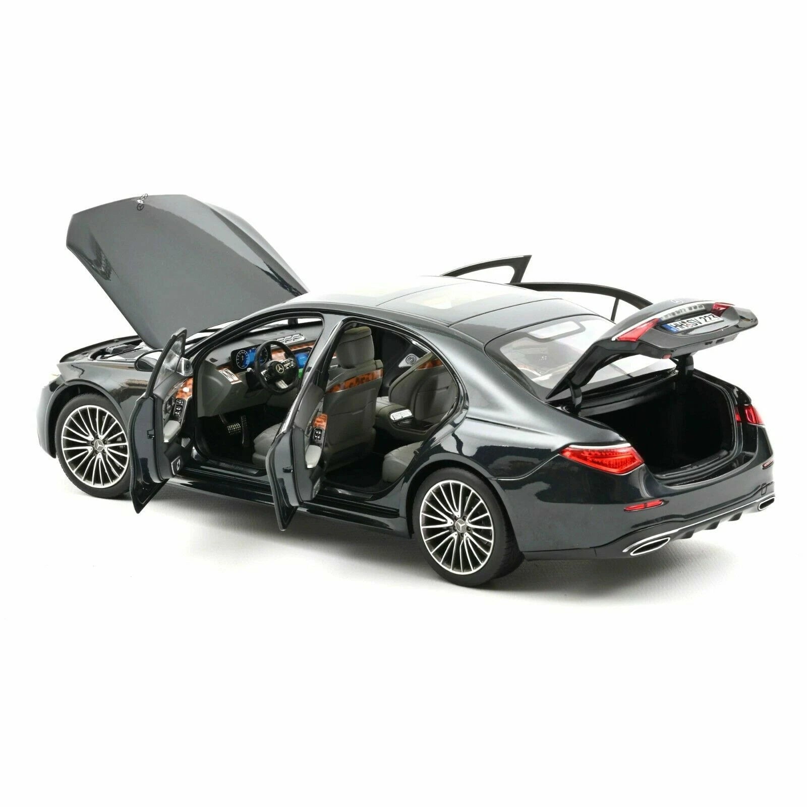 Mercedes-Benz S-Class AMG-Line (Red Metallic) Diecast Car Model 1/18 Norev 2021