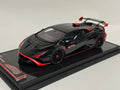 1/18 IVY Lamborghini Huracan STO Black Red accent Carbon Base