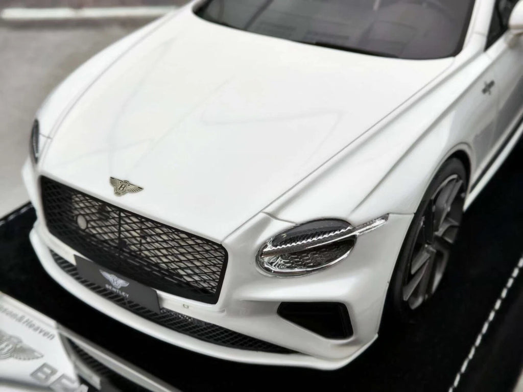 Bentley Continental GTS (Chrome Silver) [Henson&Heaven] 1/18 scale