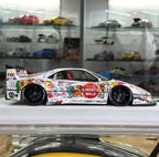 Ferrari F40 LBWK Liberty Walk LB-WORKS DPPF Champion White Rare BBA 1/18BBA 1/18