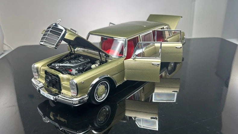 Mercedes Benz S600 Pullman Classic Vintage Car Model Gift Kengfai 1/18