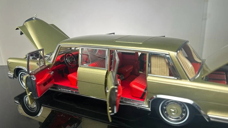Mercedes Benz S600 Pullman Classic Vintage Car Model Gift Kengfai 1/18