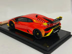 1/18 IVY Lamborghini Huracan STO Xanto Orange Carbon Base
