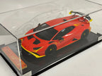 1/18 IVY Lamborghini Huracan STO Xanto Orange Carbon Base