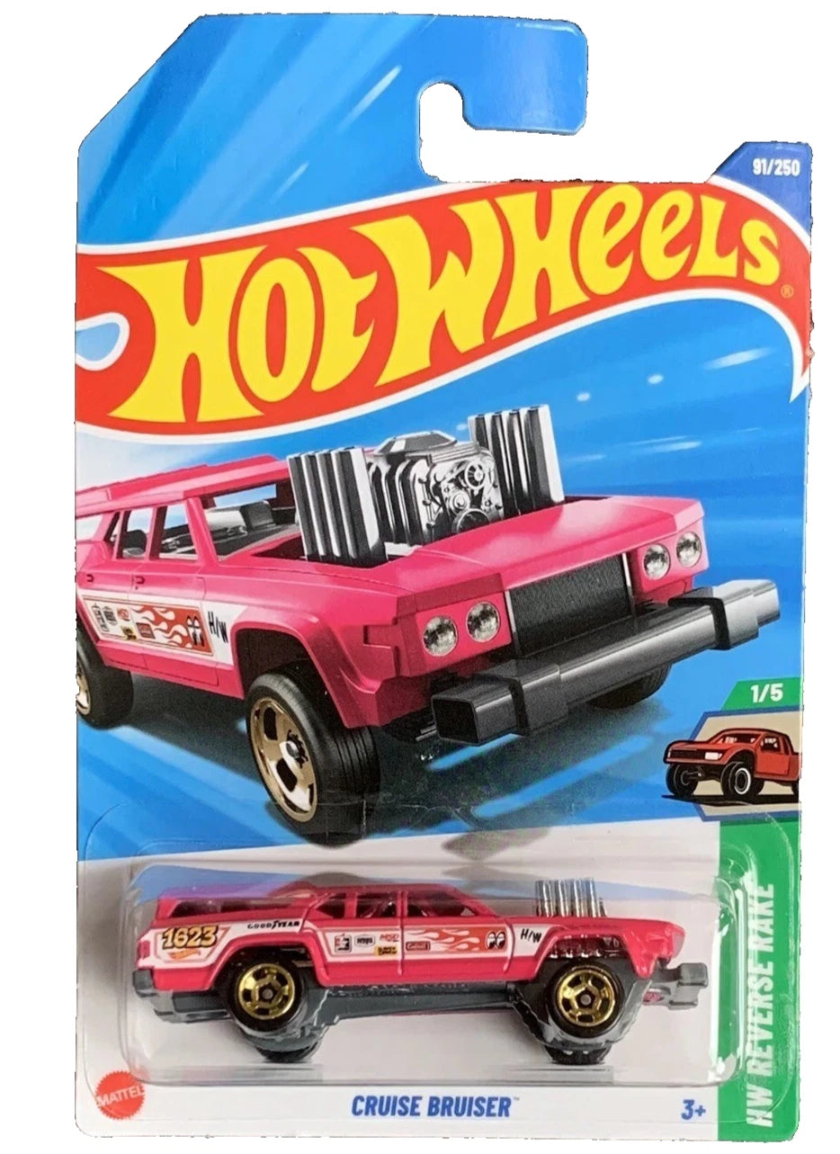 Cruiser Bruiser Pink Hot Wheels