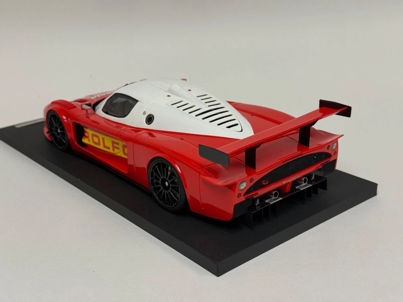 Preorder 1/18 AB Models / GL models Maserati MC 12 Corsa Rolfo Rossi test car 50 pieces