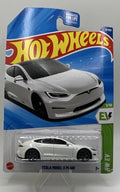 Tesla Model S Plaid [White] 1:64 Scale Diecast Car Hot Wheels