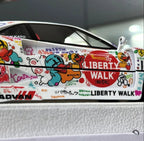 Ferrari F40 LBWK Liberty Walk LB-WORKS DPPF Champion White Rare BBA 1/18BBA 1/18