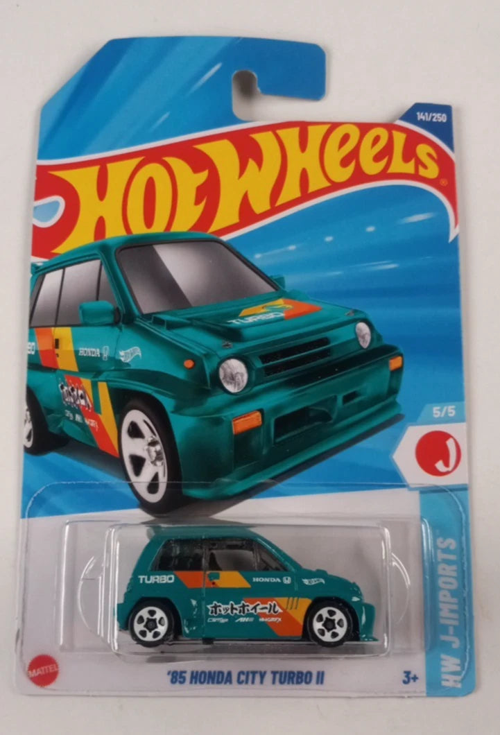 2025 Hot Wheels '85 Honda City Turbo II Green Treasure Hunt HW J-Imports