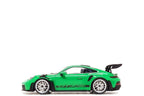 Minichamps 1:18 Porsche 911 GT3 RS (992) in Python Green / Silver Wheels