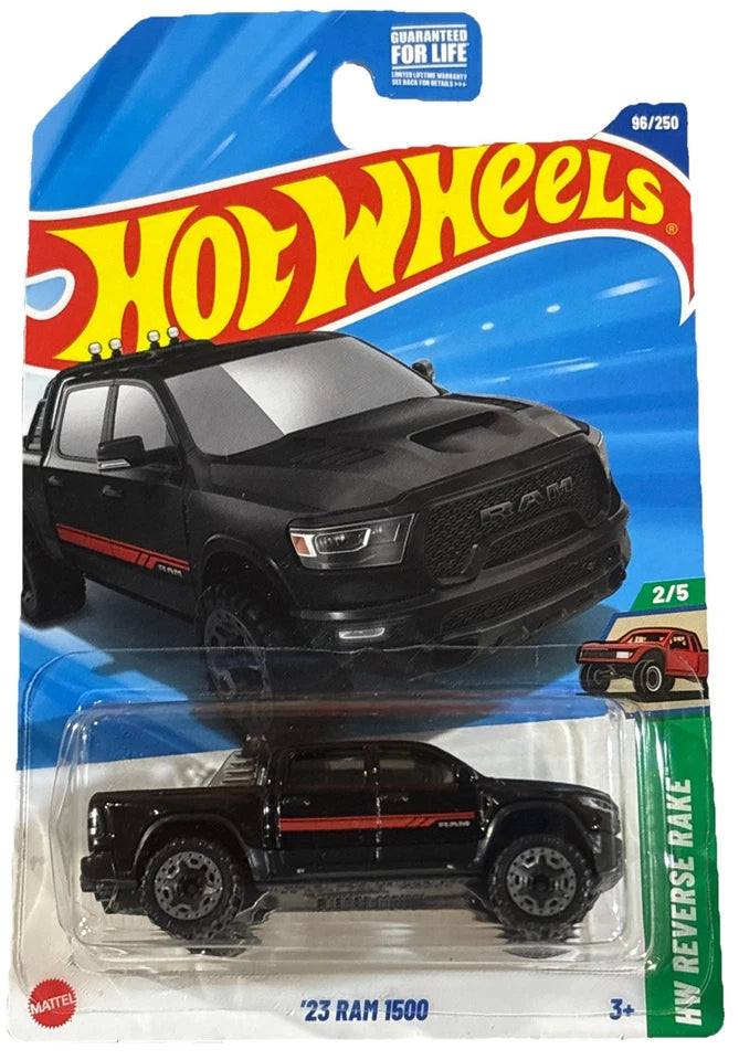 Ram 1500 Reverse Rake, Black Hot Wheels 23