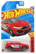 Red 2018 Honda Civic Type R Hot Wheels 1/64