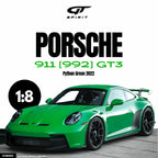 Porsche 911 992 GT3 Python Green GT Spirit 1/8