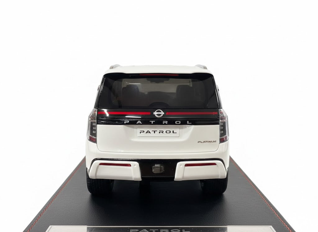Nissan Patrol Y63 Platinum – White – Limited Edition 50 pcs 1/18