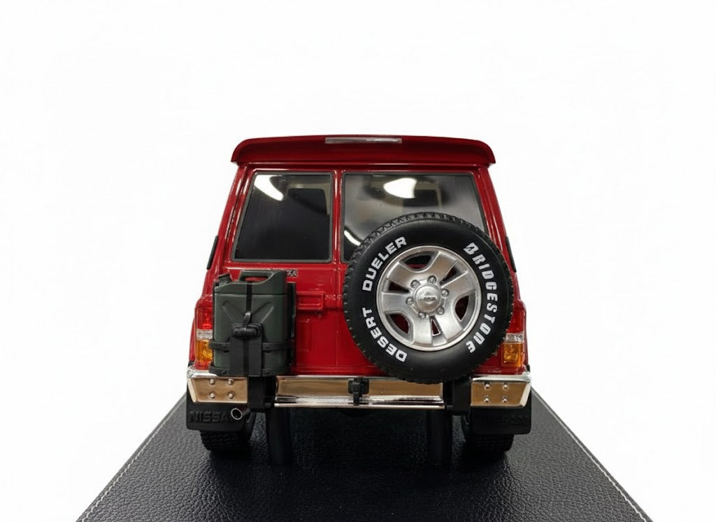 1/18 Diecast Nissan Patrol Super Safari Y60 Red IVY Models Scale Model Car