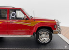 1/18 Diecast Nissan Patrol Super Safari Y60 Red IVY Models Scale Model Car