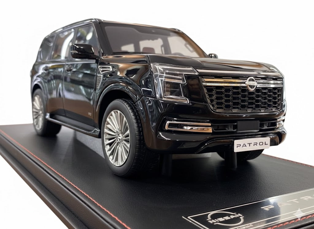 Nissan Patrol Y63 Platinum – Black – Limited Edition (75 pcs) 1/18