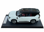 1/18 Resin Diamand Nissan Patrol Y63 Platinum – White / Black – Limited Edition - 75 pcs